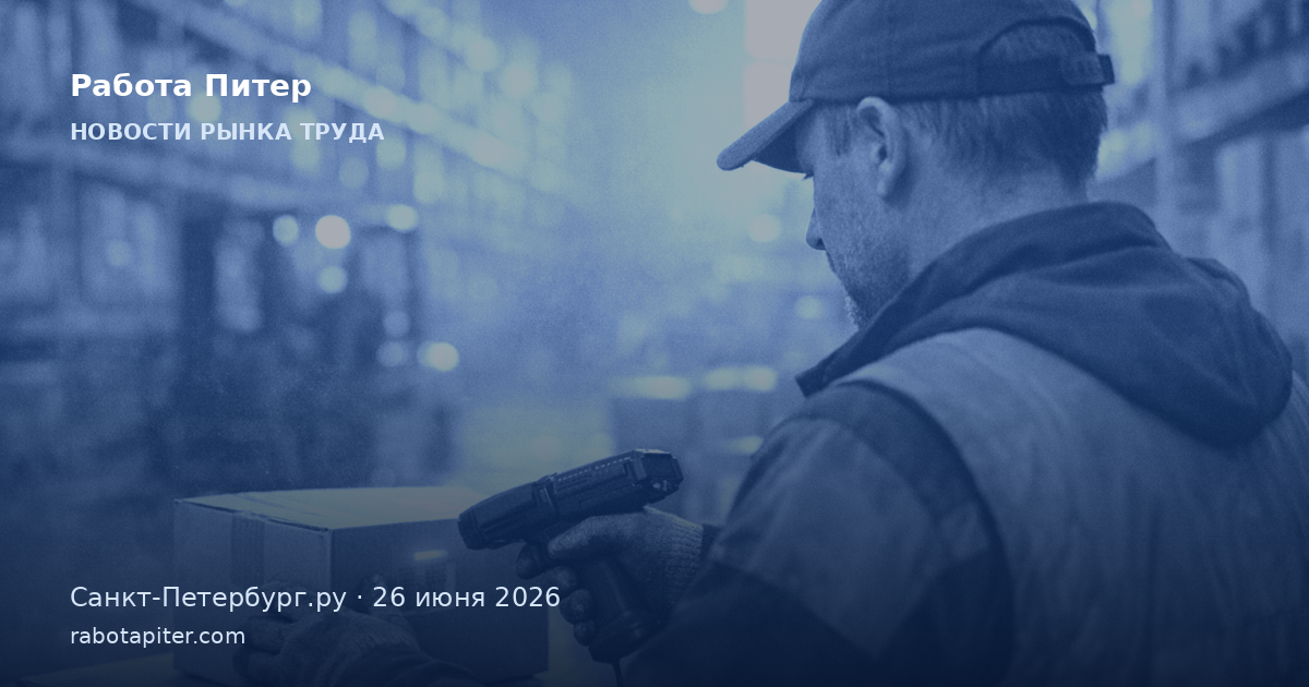 Спрос на складских работников в Петербурге вырос на 132%